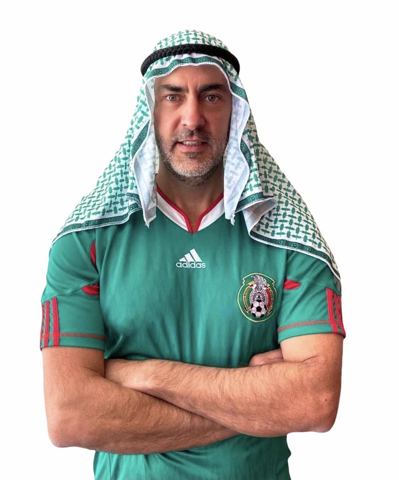 PromoQatar Turbante Oficial de la Selección Nacional de México Mundial Qatar 2022