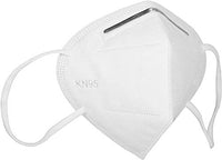 Mascarilla KN95 5 capas 10 unidades blancas con clip para nariz