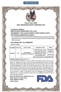 Cubrebocas Mascarilla KN95 con Nanotecnolog?a Molecular y Certificaci?n FDA NIOSH contra Part?culas, 20 Piezas, Presentaci?n puede variar