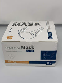 Nuevo Modelo Cubrebocas Mascarilla KN95 con Certificaci?n FDA (NIOSH) contra Part?culas 50 piezas